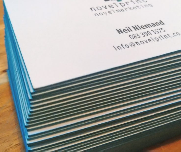 Edge Printed Business Cards
