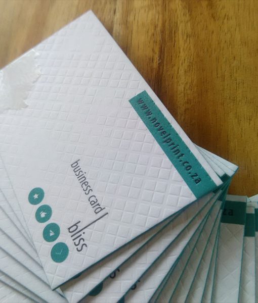 UV gloss business cards in our Luxury Business Card Range