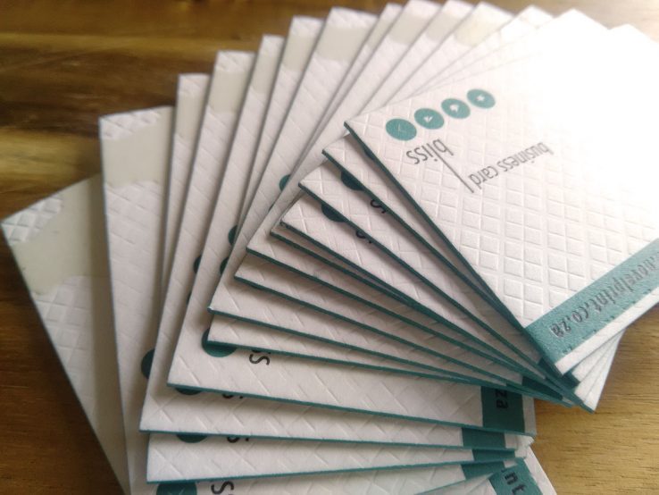 Edge Printed Business Cards in our Super Premium Business Cards range