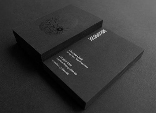 Novel Print Luxury Business Cards