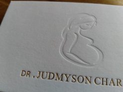 Doctor Style Embossed Logo