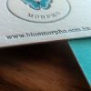 Letterpress Business Cards with butterfly design