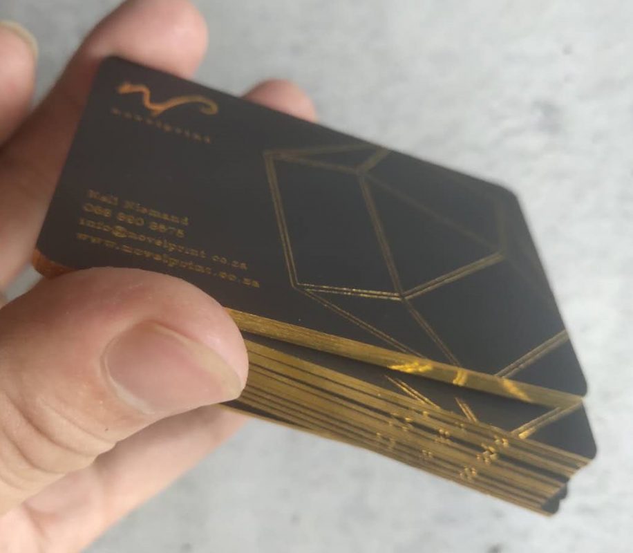 Novel Print Luxury Business Cards
