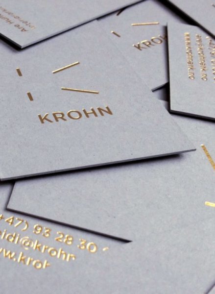 Novel Print Luxury Business Cards