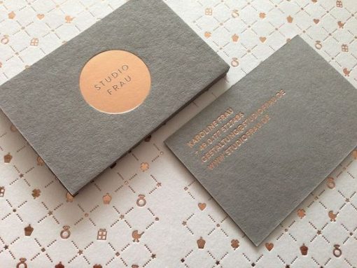 Novel Print Luxury Business Cards