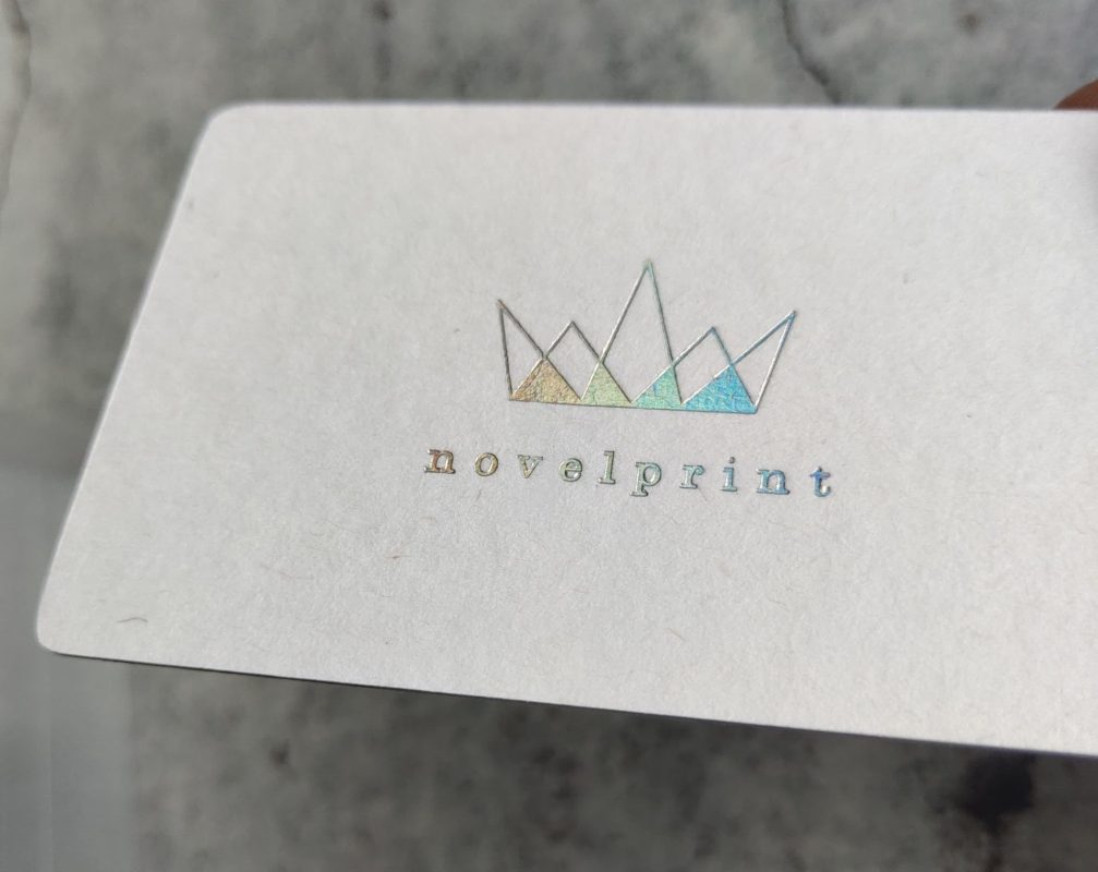 Novel Print Luxury Business Cards