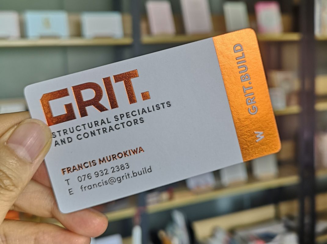 Novel Print Luxury Business Cards