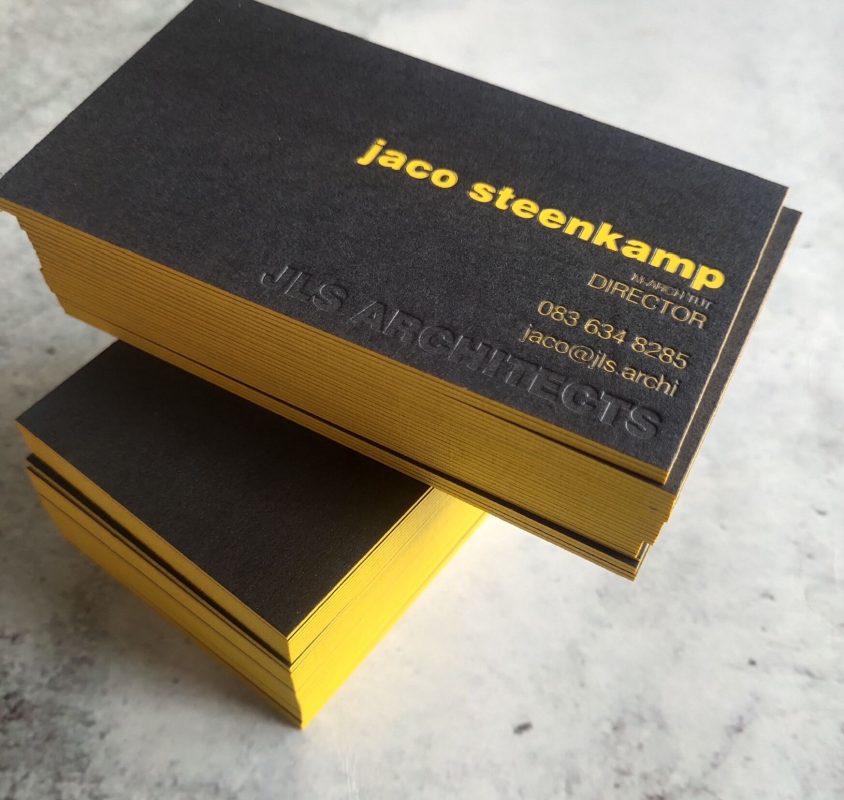 Novel Print Luxury Business Cards