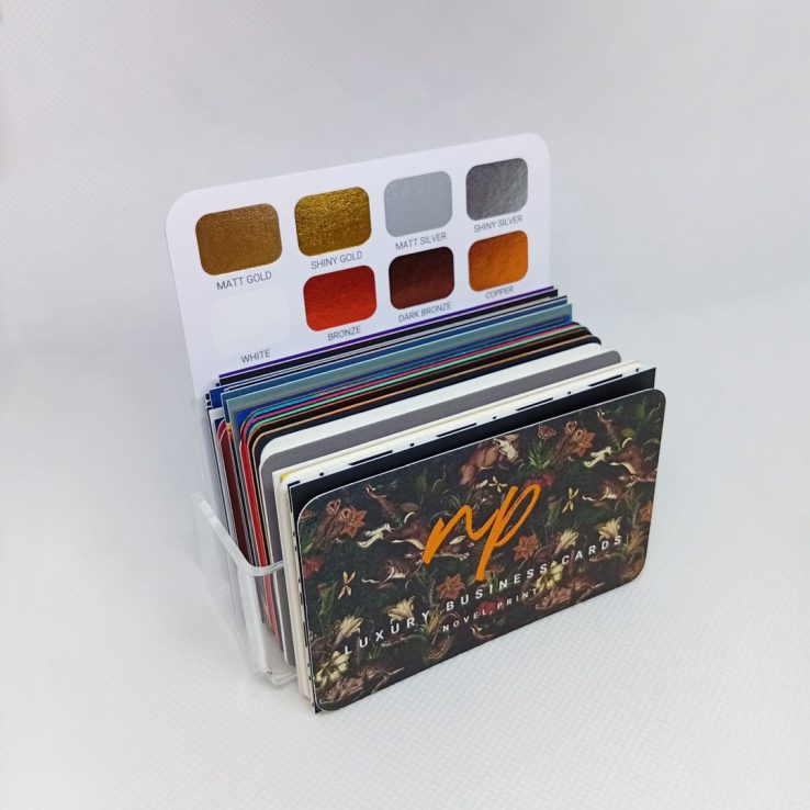 All the cards together in the Business Card Sample Pack