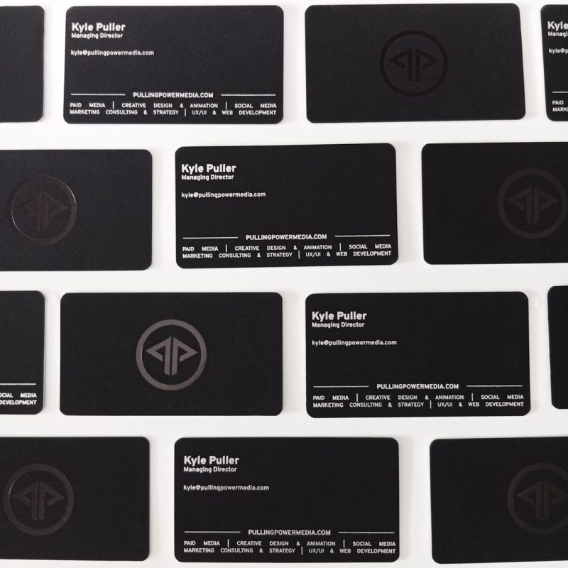 Novel Print Luxury Business Cards