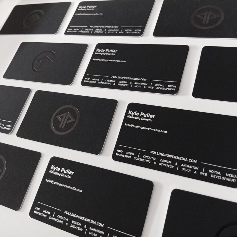 Novel Print Luxury Business Cards