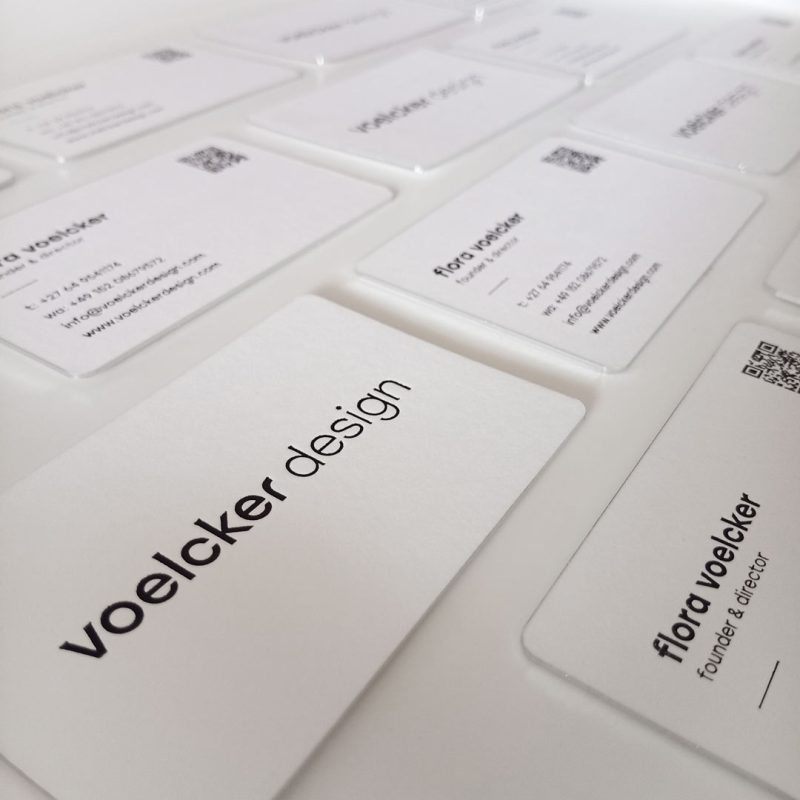 Novel Print Luxury Business Cards