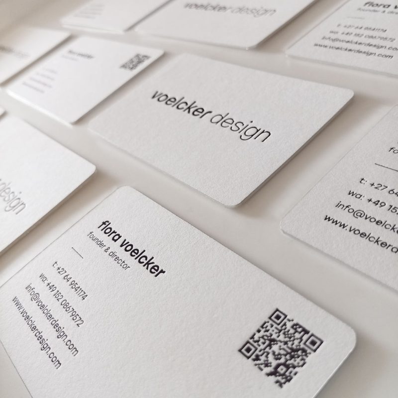 Novel Print Luxury Business Cards