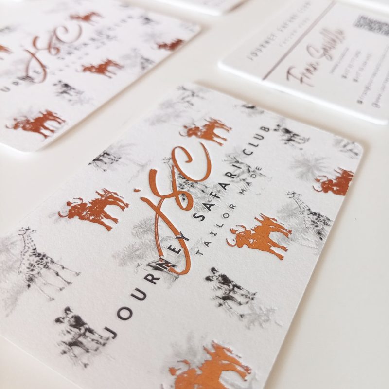 Novel Print Luxury Business Cards