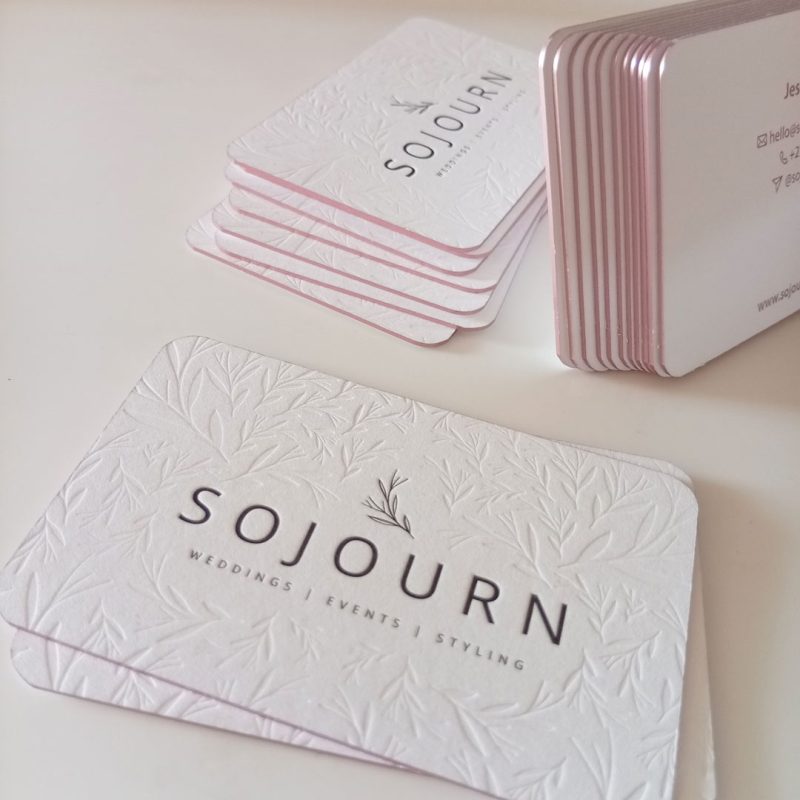 Novel Print Luxury Business Cards