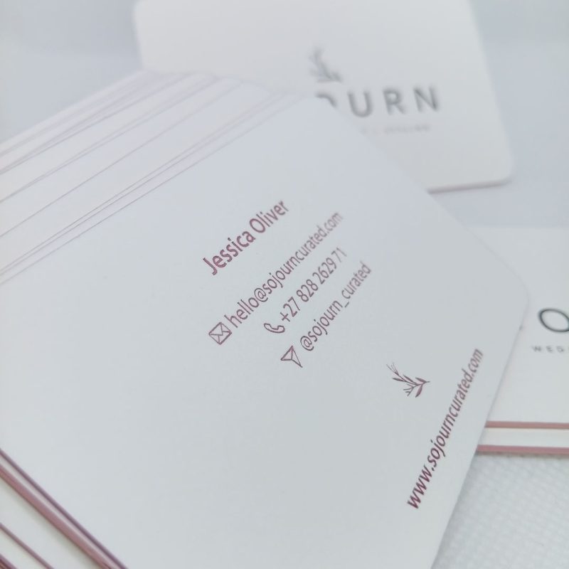 Novel Print Luxury Business Cards